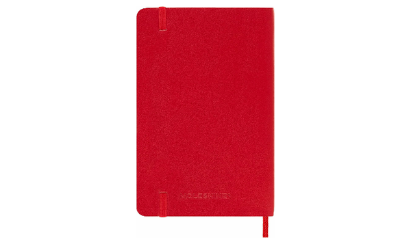 Moleskine Classic Collection Pocket Soft Cover Notebook - Scarlet Red