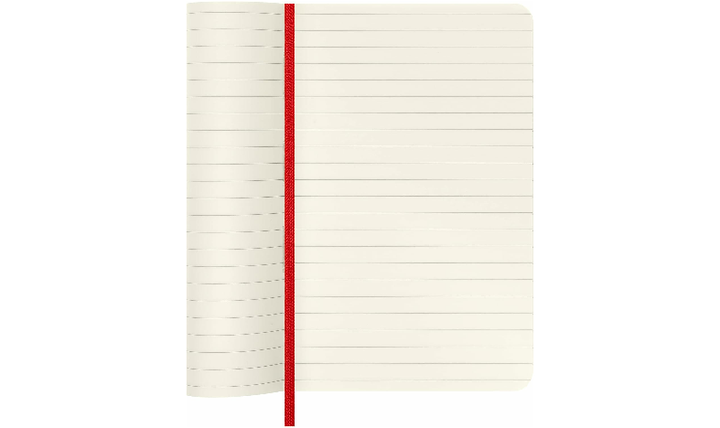 Moleskine Classic Collection Pocket Soft Cover Notebook - Scarlet Red