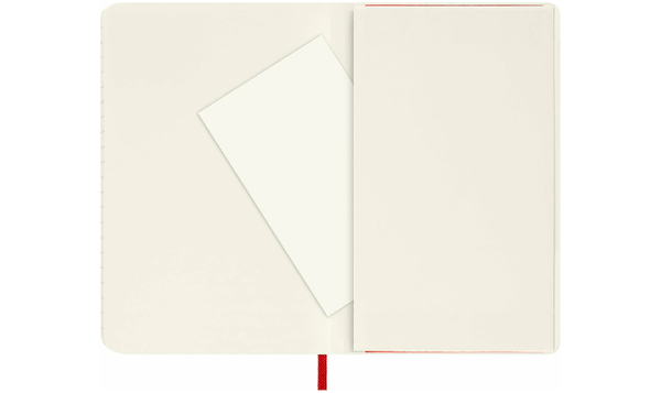 Moleskine Classic Collection Pocket Soft Cover Notebook - Scarlet Red