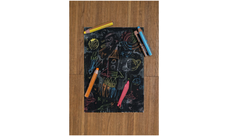 Multi-Talented Pencil - STABILO woody 3 in 1 - Deskset of 15 - 10 x woody 3 in 1, 2 x woody 3 in 1 Pastel, 3 x woody 3 in 1 duo with Replaceable Container Sharpener