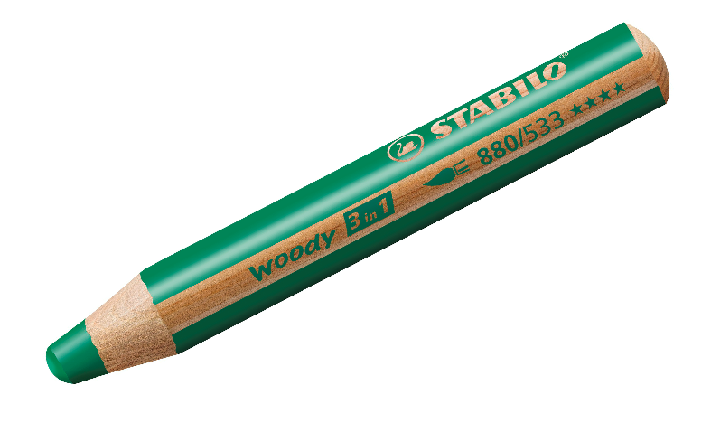 STABILO Woody 3 in 1 Colouring Pencils – Assorted Colours &amp; Pack Sizes