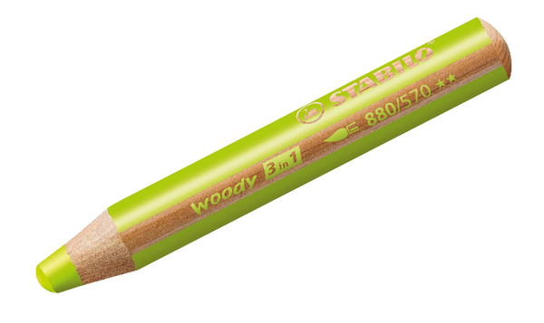 Multi-Talented Pencil - STABILO woody 3 in 1 - Assorted Pack Sizes & Colours