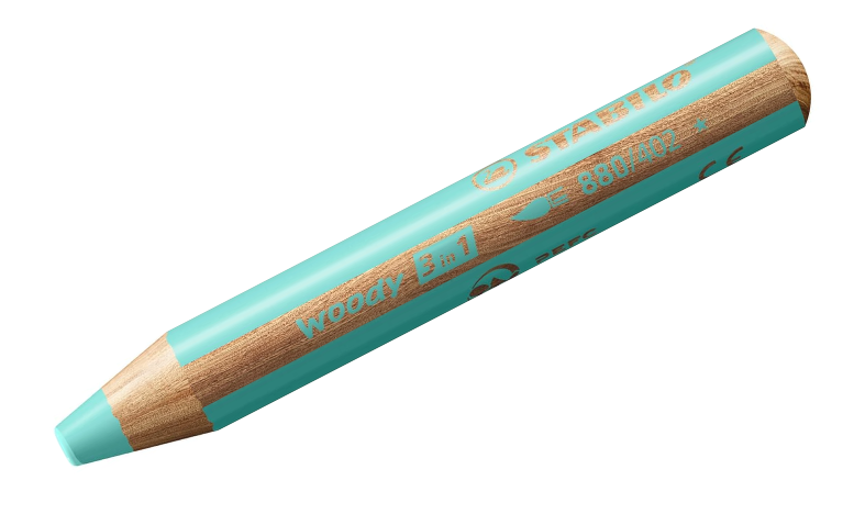 STABILO Woody 3 in 1 Colouring Pencils – Assorted Colours &amp; Pack Sizes