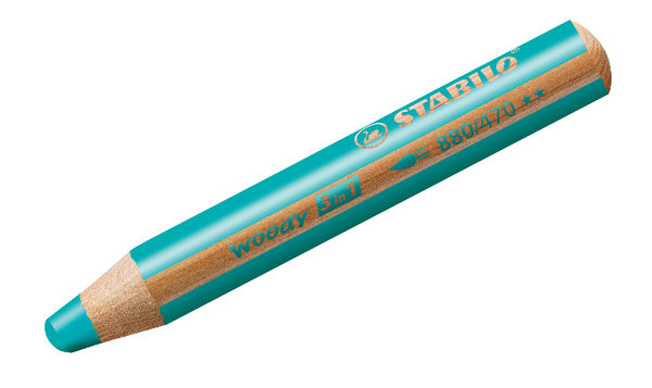 Multi-Talented Pencil - STABILO woody 3 in 1 - Assorted Pack Sizes & Colours