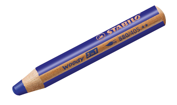 Multi-Talented Pencil - STABILO woody 3 in 1 - Assorted Pack Sizes & Colours