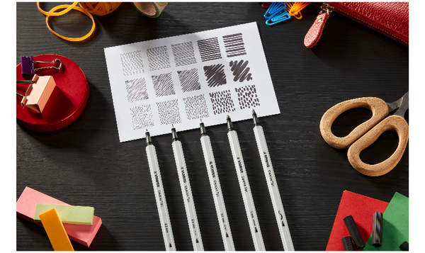 Multi-Tip Pen Set - STABILO Creative Tips - ARTY - Tin of 30 - PASTEL - Assorted Colours