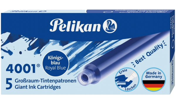 Pelikan 4001 Giant Ink Cartridge GTP/5