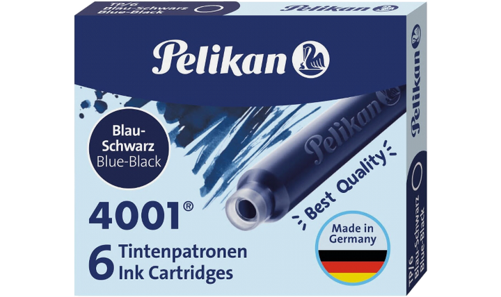 Pelikan 4001 TP/6 Ink Cartridges