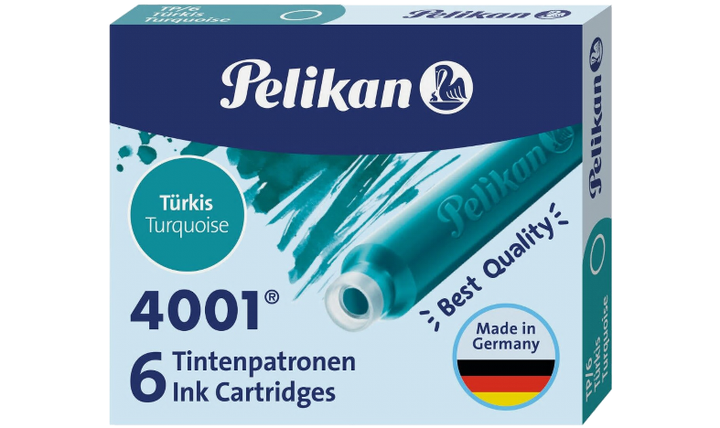 Pelikan 4001 TP/6 Ink Cartridges