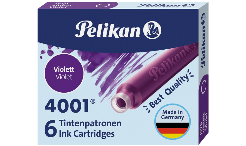 Pelikan 4001 TP/6 Ink Cartridges