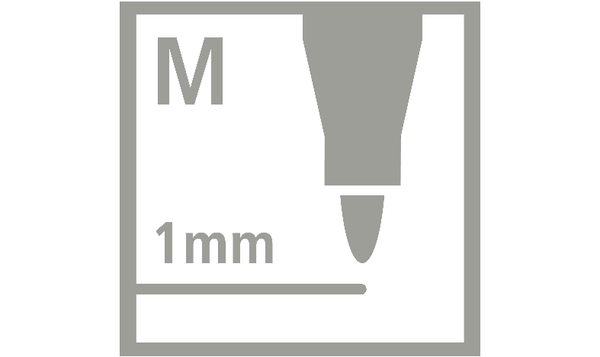 Pen Set - STABILO Creative Set - Pen 68 brush, Pen 68 + point 88 - ARTY - Tin of 30 - Assorted Colours