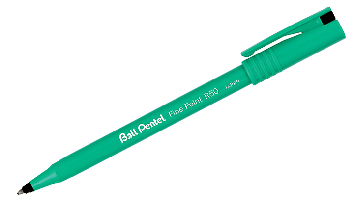 Pentel Ball R50 Fine Rollerball Pen