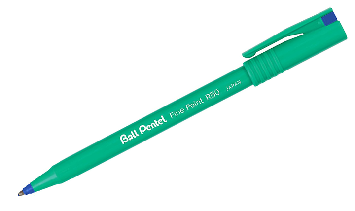Pentel Ball R50 Fine Rollerball Pen