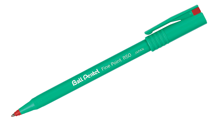 Pentel Ball R50 Fine Rollerball Pen