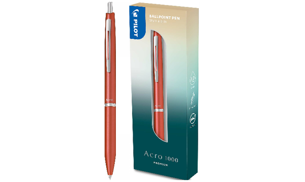 Pilot Acro 1000 Ballpoint Pen - In Gift Box