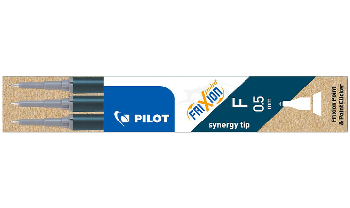 Pilot BLSFRP5 FriXion Point Pen Refill Pack of 3