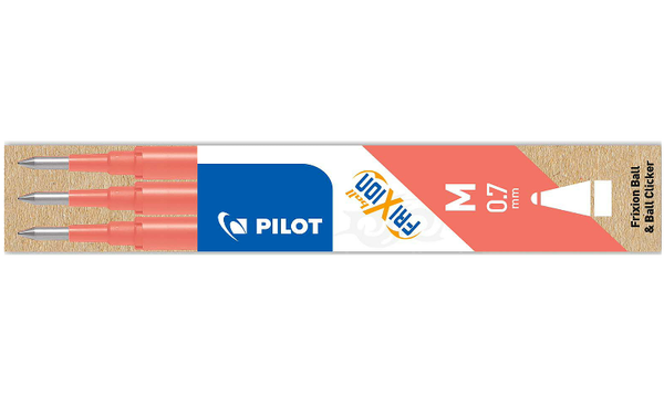 Pilot BLSFR7 FriXion Pen Refill Medium Pack of 3