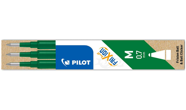 Pilot BLSFR7 FriXion Pen Refill Medium Pack of 3
