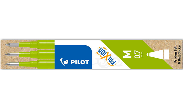 Pilot BLSFR7 FriXion Pen Refill Medium Pack of 3