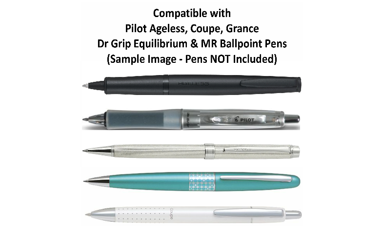 Recharge Stylo Bille Pilot BRFN-10M Bleu - Compatible Equilibrium 2084, 2094, Trait 0.4mm, Longueur 85mm