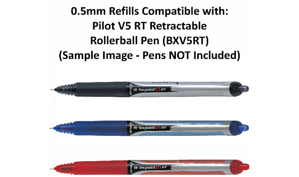 Pilot BXSV5RT Rollerball Pen Refill