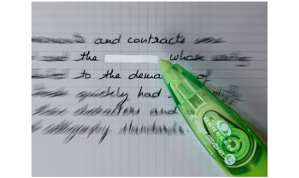 Pilot BegreeN Whiteline-Knock R Retractable Correction Tape with Refill