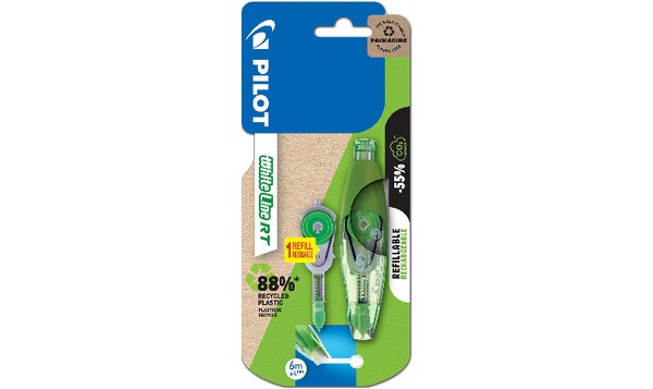 Pilot BegreeN Whiteline-Knock R Retractable Correction Tape with Refill