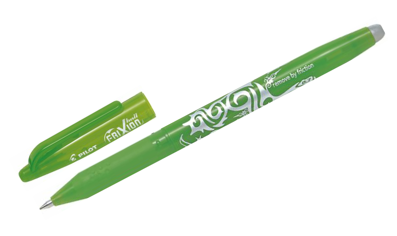 Pilot FriXion Ball Erasable Rollerball Pen Medium Set of 4 (Light Blue, Violet, Pink, Light Green)