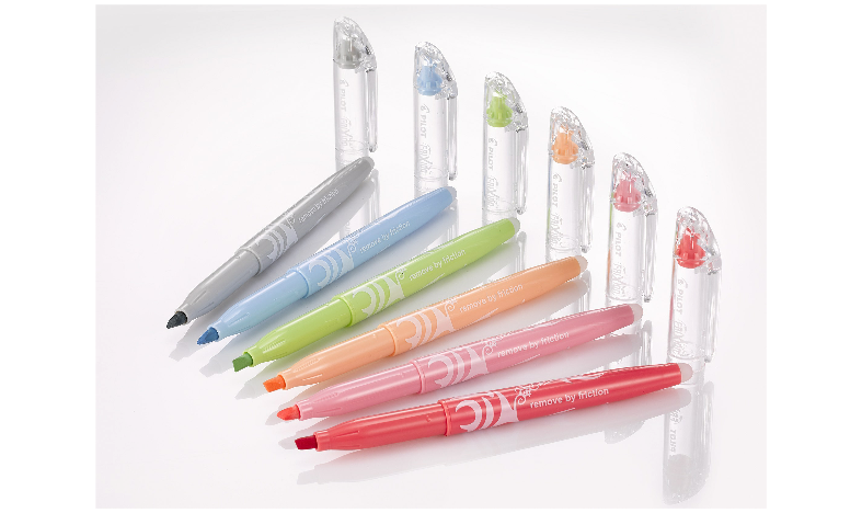 Pilot FriXion Light Natural Erasable Highlighter Wallet of 6