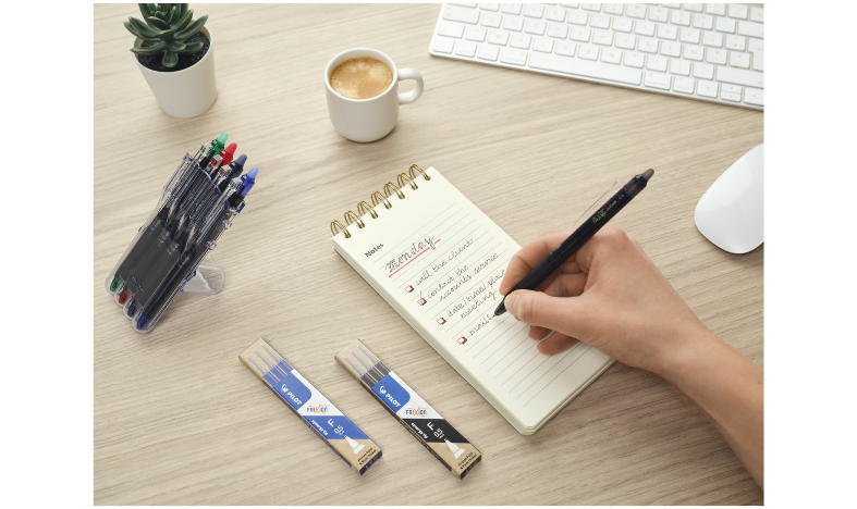 Pilot FriXion Point Clicker Erasable Rollerball Pen 05 Fine 4 Piece &
