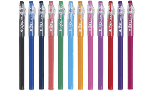 Pilot FriXion Stick Erasable Gel Pens 12 Piece Wallet Assorted