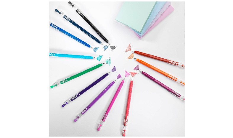 Pilot FriXion Stick Erasable Gel Pens 6 Piece Wallet Assorted