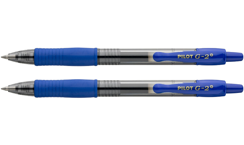 Pilot G-2 Plus BegreeN 0.7 Gel Ink Rollerball Pen Pack of 2 Blue