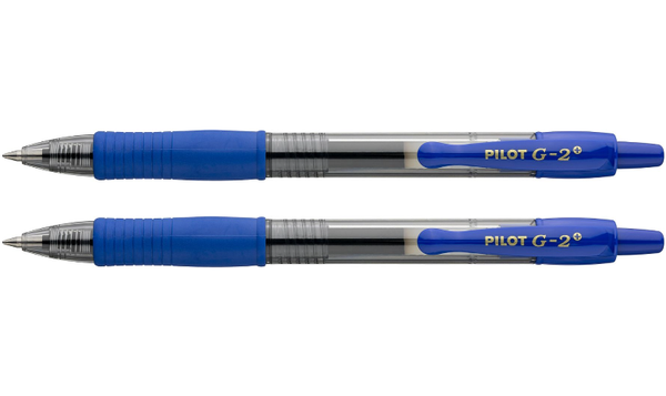 Pilot G-2 Plus BegreeN 0.7 Gel Ink Rollerball Pen Pack of 2 Blue