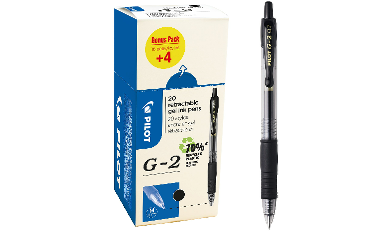 Retractable shop ink pens