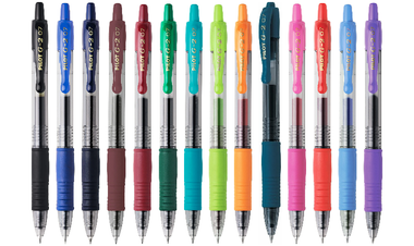 Pilot G2 07 Gel Ink Rollerball Pen BLG207 Pack of 14 Colours