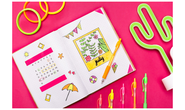 Pilot G2 07 Neon Gel Ink Rollerball Pen