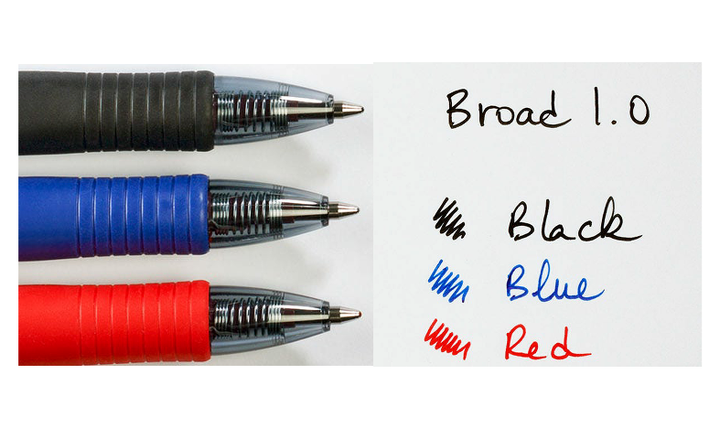 Pilot G2 10 Broad Gel Ink Retractable Rollerball Pen BLG210