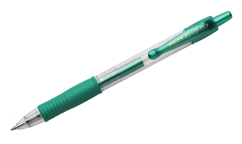 Pilot G2 Metallic Retractable Rollerball Pen Assorted Set of 6