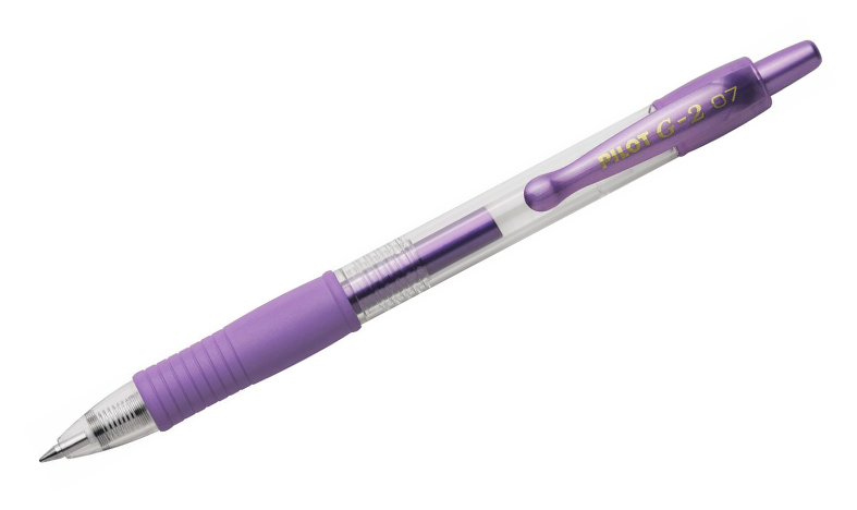 Pilot G2 Metallic Retractable Rollerball Pen Assorted Set of 6