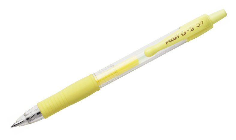 Pilot G2 Pastel Retractable Gel Rollerball Pen Assorted Set of 6
