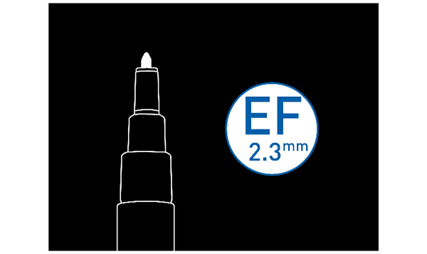 Pilot Pintor Marker Extra Fine Assorted Wallet of 6 Metallic Colours