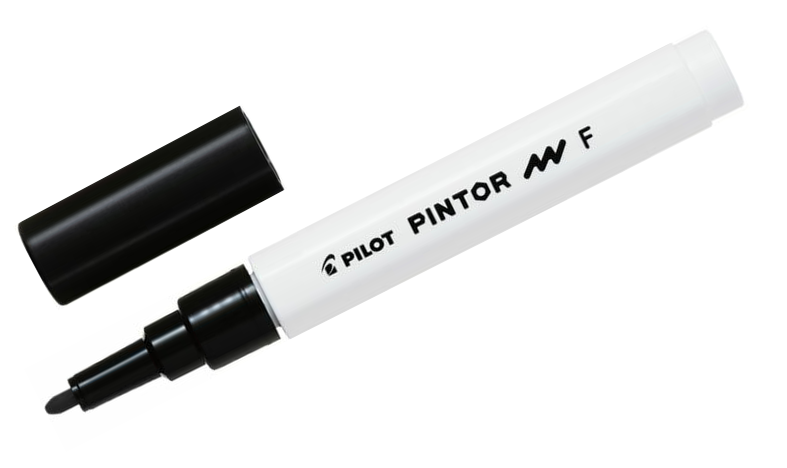 Pilot Pintor Fine Bullet Tip Marker Pen – Multi-Surface Paint Marker (1.0mm)