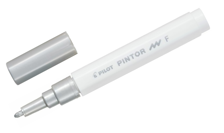 Pilot Pintor Fine Bullet Tip Marker Pen – Multi-Surface Paint Marker (1.0mm)