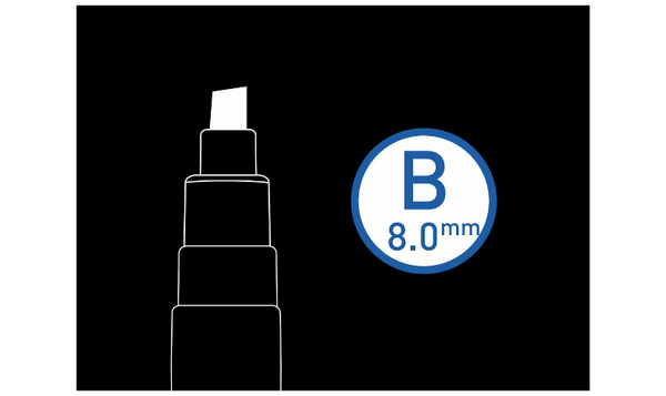 Pilot Pintor Marker Pen Chisel Tip Broad Line