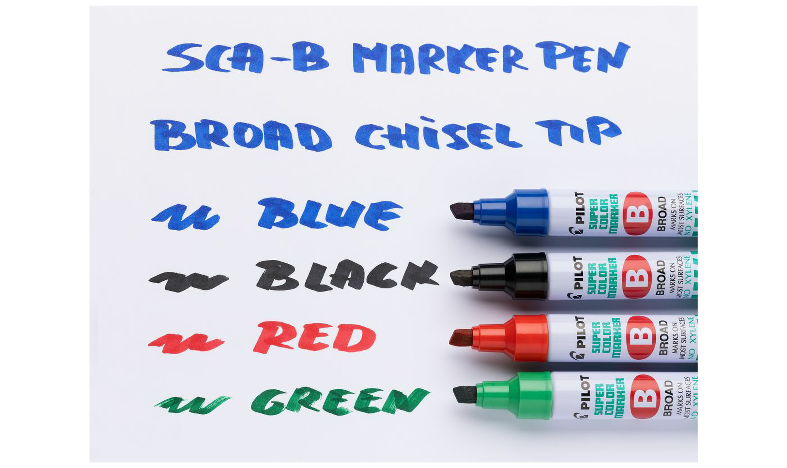 Pilot Super Color Marker Pen Broad SCB