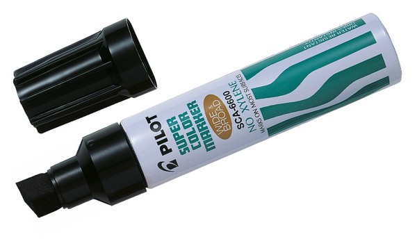 Pilot Super Color Marker Pen Jumbo Wide Broad SCA-6600