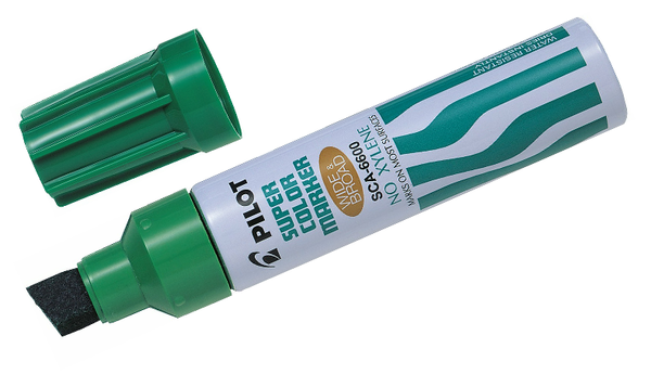 Pilot Super Color Marker Pen Jumbo Wide Broad SCA-6600