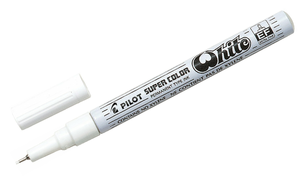 Pilot Super Color White Marker Pen