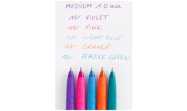 Pilot Super Grip G Retractable Ballpoint Pen Neon